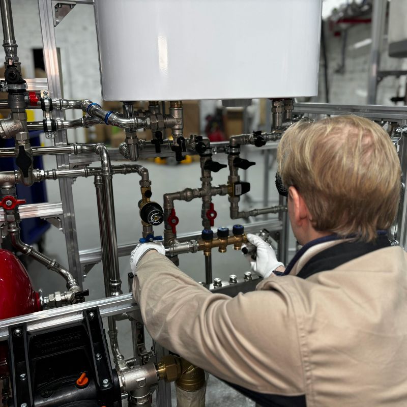 Sanitär- und Heizungsinstallationen im 